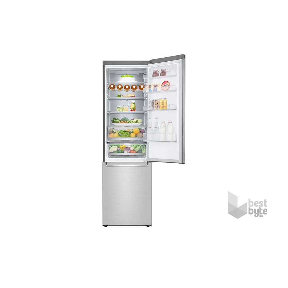 LG GBB92STABP inox, alulfagyasztós, Hűtő:277L, Fagyasztó:107L, DoorCooling + LINEAR Cooling hűtőszekrény