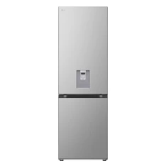 LG GBF3102DPY hamvasezüst, alulfagyasztós, Hűtő:233L, Fagyasztó:110L, DoorCooling + LINEAR Cooling hűtőszekrény