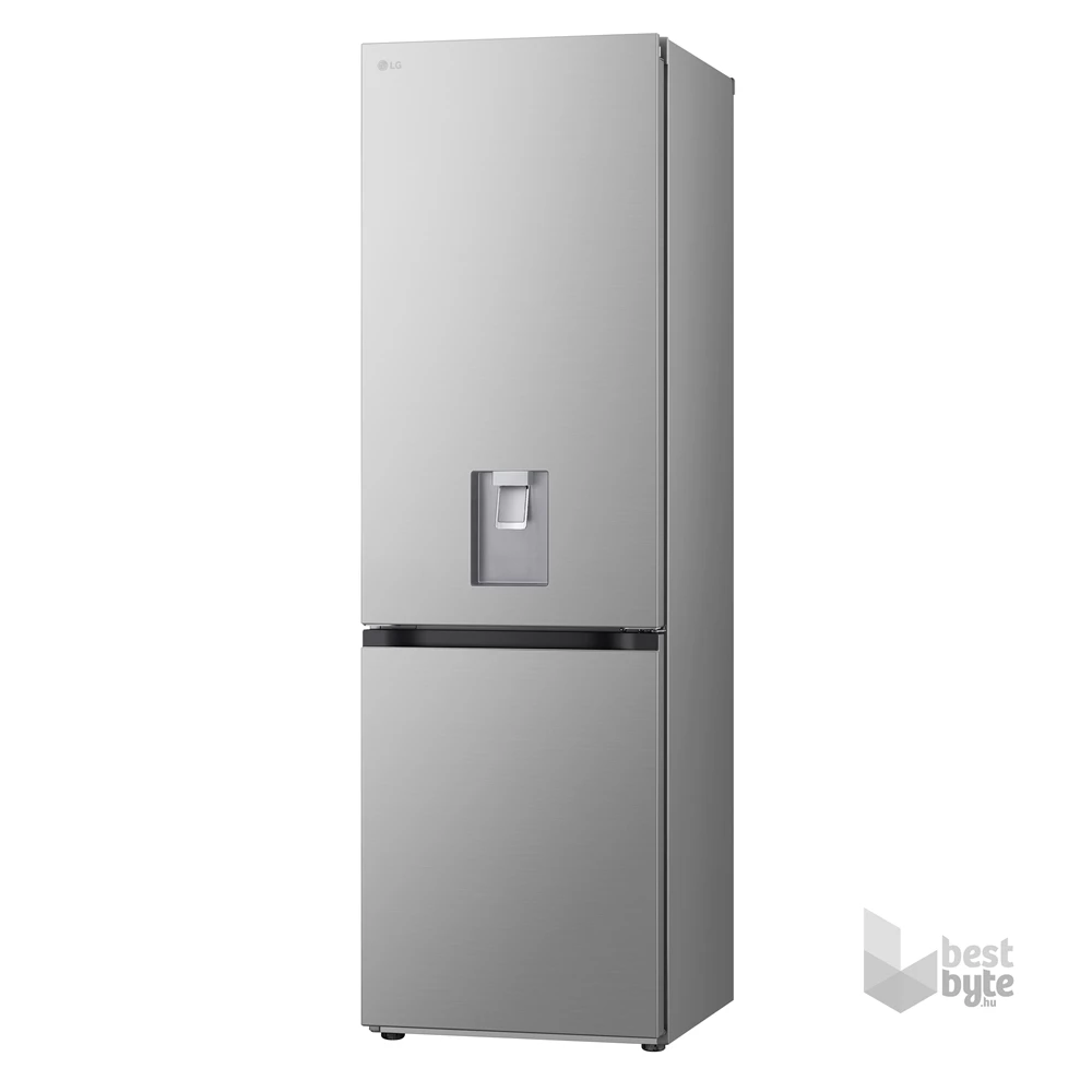 LG GBF3102DPY hamvasezüst, alulfagyasztós, Hűtő:233L, Fagyasztó:110L, DoorCooling + LINEAR Cooling hűtőszekrény