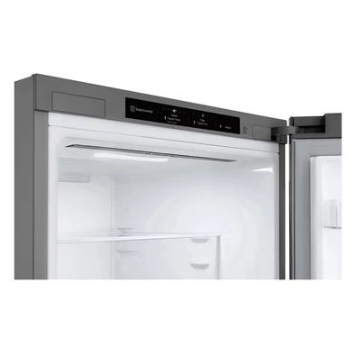 LG GBF3102DPY hamvasezüst, alulfagyasztós, Hűtő:233L, Fagyasztó:110L, DoorCooling + LINEAR Cooling hűtőszekrény