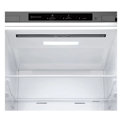 LG GBF3102DPY hamvasezüst, alulfagyasztós, Hűtő:233L, Fagyasztó:110L, DoorCooling + LINEAR Cooling hűtőszekrény
