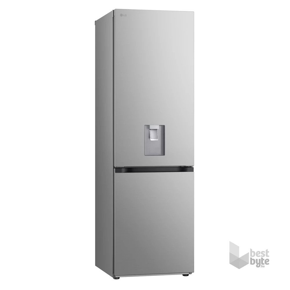 LG GBF3102DPY hamvasezüst, alulfagyasztós, Hűtő:233L, Fagyasztó:110L, DoorCooling + LINEAR Cooling hűtőszekrény