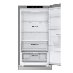 LG GBF3102DPY hamvasezüst, alulfagyasztós, Hűtő:233L, Fagyasztó:110L, DoorCooling + LINEAR Cooling hűtőszekrény
