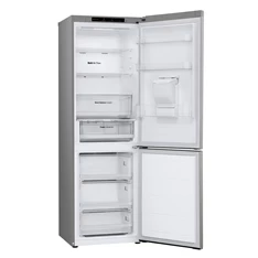 LG GBF3102DPY hamvasezüst, alulfagyasztós, Hűtő:233L, Fagyasztó:110L, DoorCooling + LINEAR Cooling hűtőszekrény