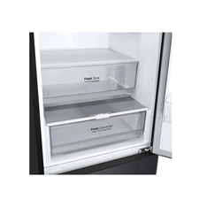 LG GBP62MCNBC mattfekete, alulfagyasztós, Hűtő:277L, Fagyasztó:107L, No frost hűtőszekrény