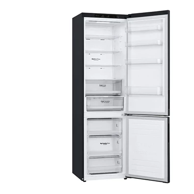 LG GBP62MCNBC mattfekete, alulfagyasztós, Hűtő:277L, Fagyasztó:107L, No frost hűtőszekrény