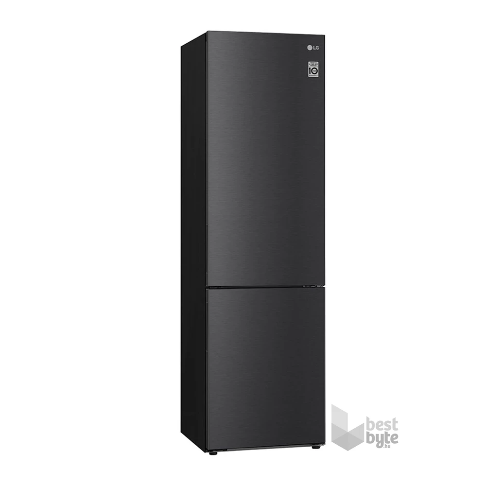 LG GBP62MCNBC mattfekete, alulfagyasztós, Hűtő:277L, Fagyasztó:107L, No frost hűtőszekrény