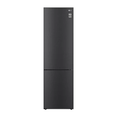 LG GBP62MCNBC mattfekete, alulfagyasztós, Hűtő:277L, Fagyasztó:107L, No frost hűtőszekrény