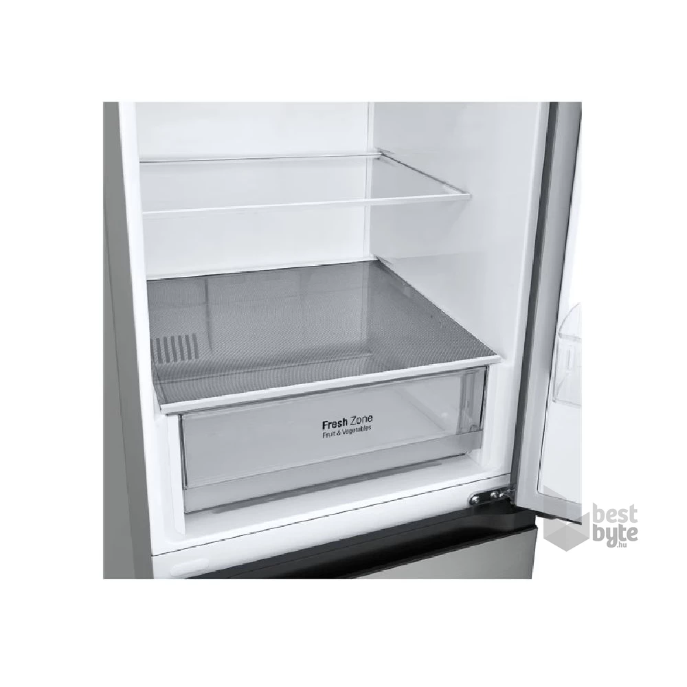 LG GBV21L0EPY ezüst, alulfagyasztós, Hűtő:234L, Fagyasztó:110L, DoorCooling + LINEAR Cooling hűtőszekrény