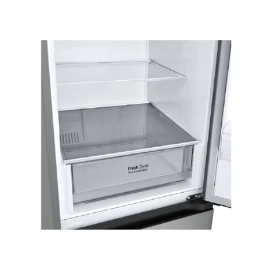 LG GBV21L0EPY ezüst, alulfagyasztós, Hűtő:234L, Fagyasztó:110L, DoorCooling + LINEAR Cooling hűtőszekrény