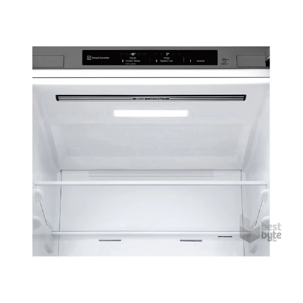 LG GBV21L0EPY ezüst, alulfagyasztós, Hűtő:234L, Fagyasztó:110L, DoorCooling + LINEAR Cooling hűtőszekrény