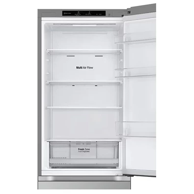 LG GBV21L0EPY ezüst, alulfagyasztós, Hűtő:234L, Fagyasztó:110L, DoorCooling + LINEAR Cooling hűtőszekrény
