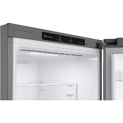 LG GBV3100CPY hamvasezüst, alulfagyasztós, Hűtő:234L, Fagyasztó:110L, DoorCooling + LINEAR Cooling hűtőszekrény