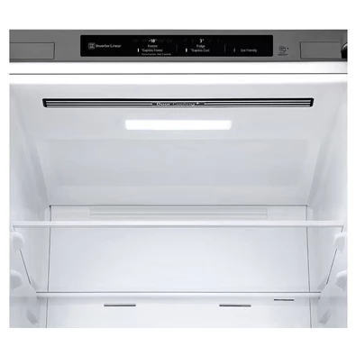 LG GBV3100CPY hamvasezüst, alulfagyasztós, Hűtő:234L, Fagyasztó:110L, DoorCooling + LINEAR Cooling hűtőszekrény