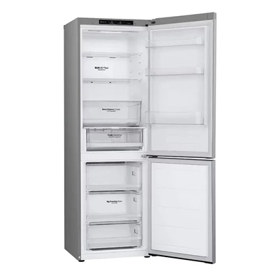 LG GBV3100CPY hamvasezüst, alulfagyasztós, Hűtő:234L, Fagyasztó:110L, DoorCooling + LINEAR Cooling hűtőszekrény
