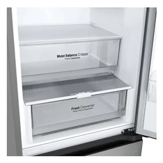 LG GBV3100CPY hamvasezüst, alulfagyasztós, Hűtő:234L, Fagyasztó:110L, DoorCooling + LINEAR Cooling hűtőszekrény