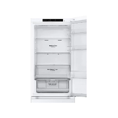 LG GBV3100DSW fehér, alulfagyasztós, Hűtő:234L, Fagyasztó:110L, DoorCooling hűtőszekrény