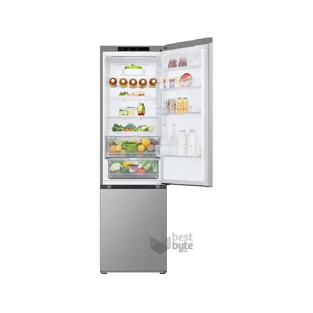 LG GBV3200CPY mattezüst, alulfagyasztós, Hűtő:277L, Fagyasztó:110L, DoorCooling hűtőszekrény