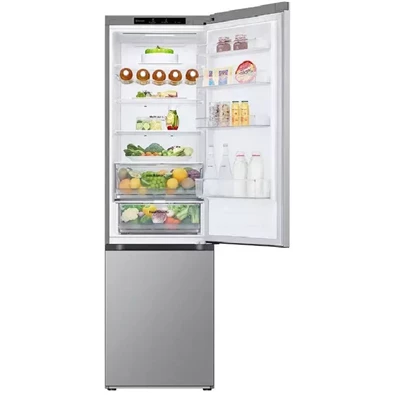 LG GBV3200CPY mattezüst, alulfagyasztós, Hűtő:277L, Fagyasztó:110L, DoorCooling hűtőszekrény (Újszerű)