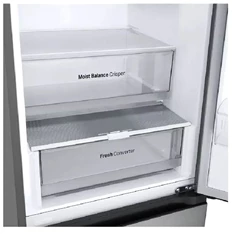 LG GBV3200CPY mattezüst, alulfagyasztós, Hűtő:277L, Fagyasztó:110L, DoorCooling hűtőszekrény (Újszerű)