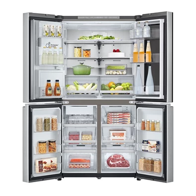 LG GMG960MBEE inox négyajtós hűtőszekrény