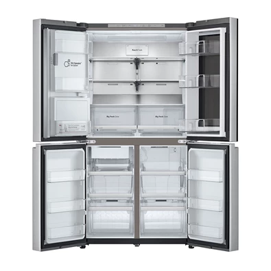 LG GMG960MBEE inox négyajtós hűtőszekrény