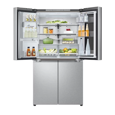 LG GMG960MBEE inox négyajtós hűtőszekrény