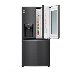 LG GMX844MC6F Side-by-side  fekete hűtőszekrény
