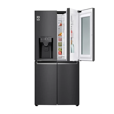 LG GMX844MC6F Side-by-side  fekete hűtőszekrény