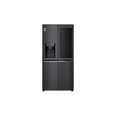 LG GMX844MC6F Side-by-side  fekete hűtőszekrény
