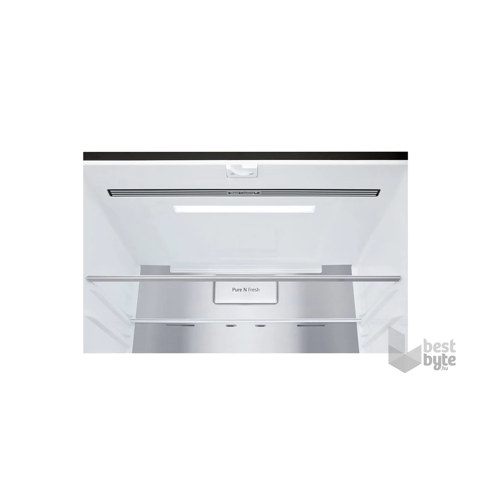 LG GMX844MC6F fekete, Side-by-Side, Hűtő:288L, Fagyasztó:220L, No frost hűtőszekrény