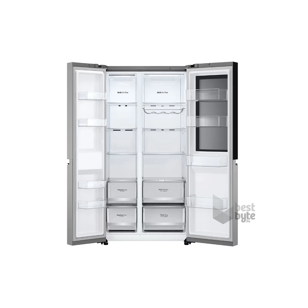 LG GSVV80PYLL side-by- side, Hűtő:416L, Fagyasztó:219L, No Frosthűtőszekrény