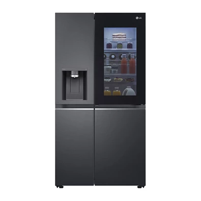 LG GSXV90MCDE fekete, Side-by-Side, Hűtő:416L, Fagyasztó:219L, Total No frost hűtőszekrény
