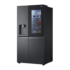 LG GSXV90MCDE fekete, Side-by-Side, Hűtő:416L, Fagyasztó:219L, Total No frost hűtőszekrény