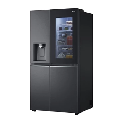 LG GSXV90MCDE fekete, Side-by-Side, Hűtő:416L, Fagyasztó:219L, Total No frost hűtőszekrény