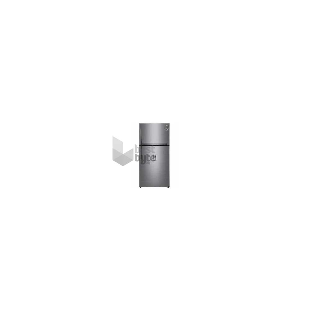 LG GTF916PZPED ezüst, felülfagyasztós, Hűtő:418L, Fagyasztó:174L, Total No frost hűtőszekrény