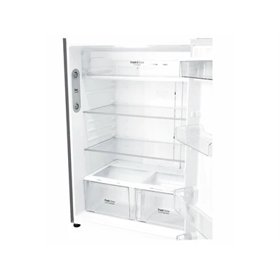 LG GTF916PZPED ezüst, felülfagyasztós, Hűtő:418L, Fagyasztó:174L, Total No frost hűtőszekrény