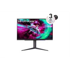 LG 31,5" 32GR93U UHD IPS 144Hz HDMI/DP/USB gamer monitor
