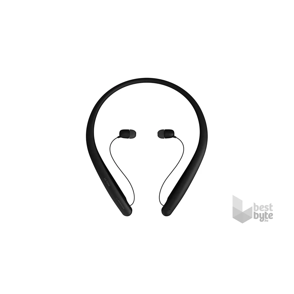 LG HBS-SL5 Bluetooth nyakpántos fekete fülhallgató