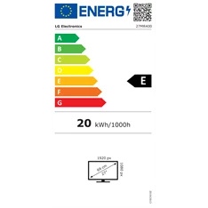 LG 27" 27MR400 FHD IPS VGA/HDMI monitor