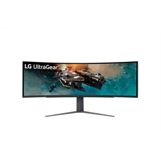 LG 49" 49GR85DC 5120x1440 VA 240Hz HDMI/DP/USB ívelt gamer monitor