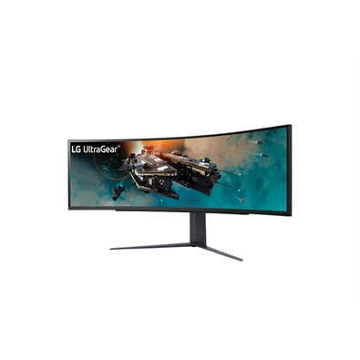 LG 49" 49GR85DC 5120x1440 VA 240Hz HDMI/DP/USB ívelt gamer monitor