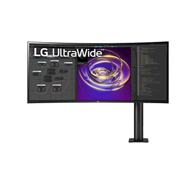 LG 34" 34WP88CP UWQHD IPS HDMI/DP/USB-C/USB ívelt monitor
