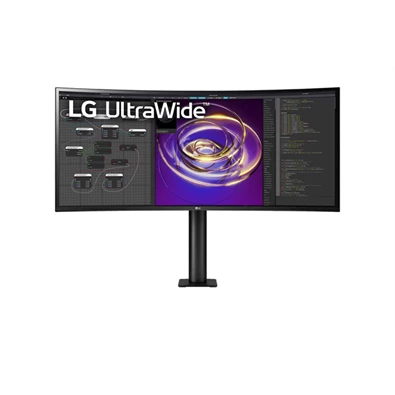 LG 34" 34WP88CP UWQHD IPS HDMI/DP/USB-C/USB ívelt monitor