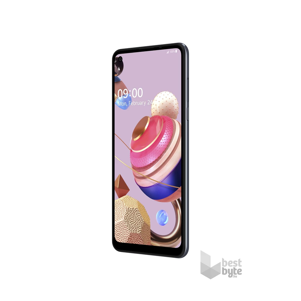 LG K51S 3/64GB DualSIM kártyafüggetlen okostelefon - szürke (Android)