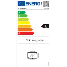 LG 24" 24GQ50F-B FHD VA 165Hz HDMI/DP gamer monitor