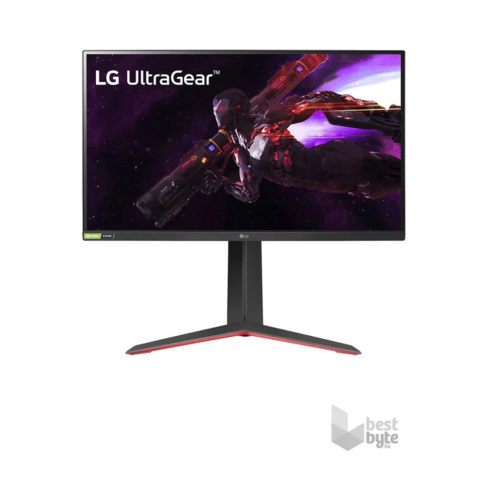 LG 27" 27GP850P-B QHD IPS 165Hz DP/USB gamer monitor