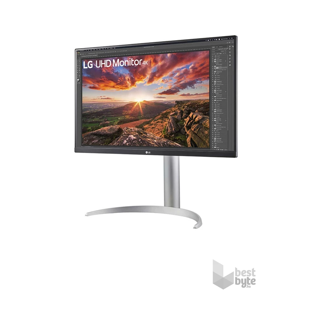 LG 27" - 27UP85NP-W UHD IPS HDMI/DP/USB-C gamer monitor