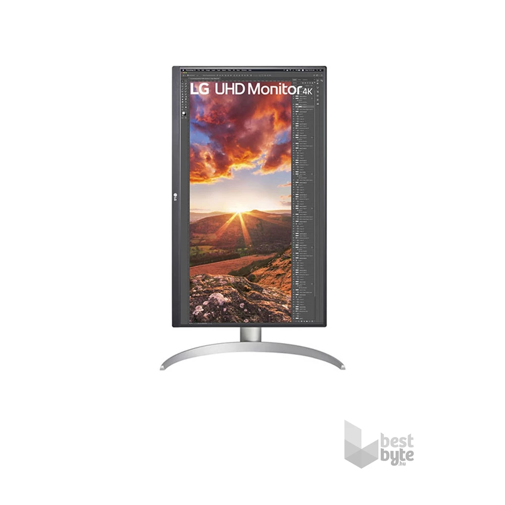 LG 27" - 27UP85NP-W UHD IPS HDMI/DP/USB-C gamer monitor