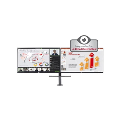 LG 27" Ergonomic 27QP88DP-BS Dual QHD IPS HDMI/DP/USB-C monitor